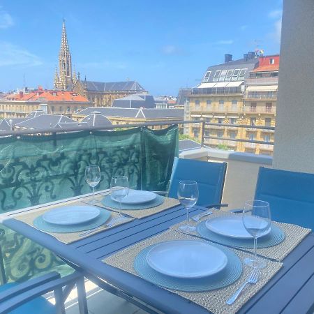 Mikain Terrace Cathedral View With Free Parking & Air Cond Apartment San Sebastian Ngoại thất bức ảnh